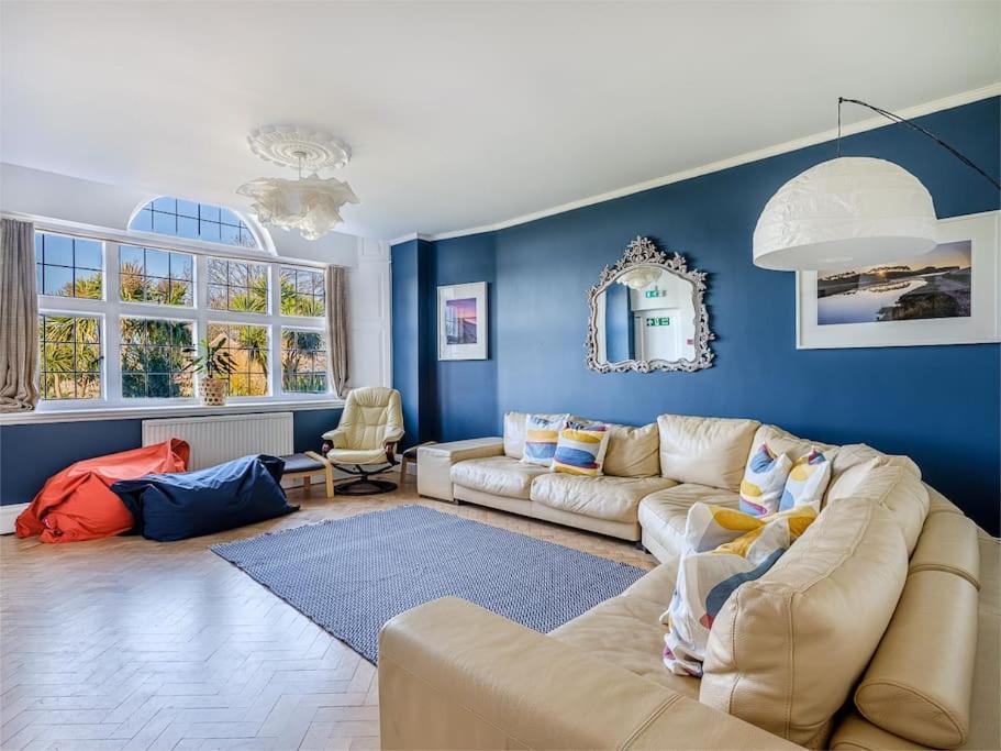 埃克斯茅斯The Beach House-Devon- On The Beach- Sleeps 20别墅 外观 照片