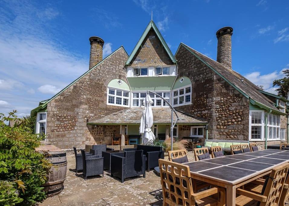 埃克斯茅斯The Beach House-Devon- On The Beach- Sleeps 20别墅 外观 照片