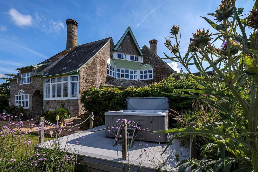 埃克斯茅斯The Beach House-Devon- On The Beach- Sleeps 20别墅 外观 照片